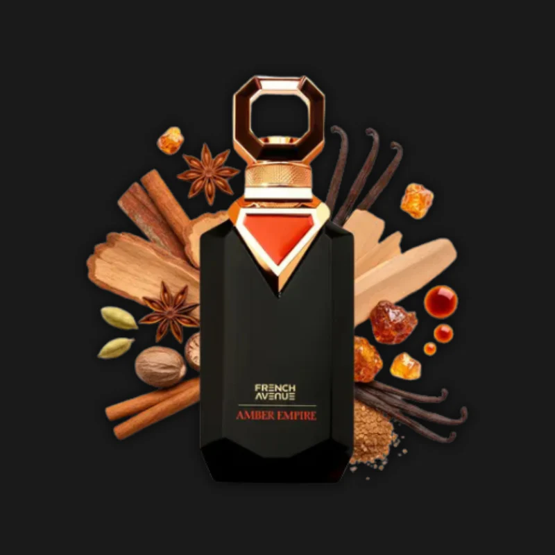Amber Empire French Avenue 100ml Perfume Oriental Amadeirado Masculino Luxuoso - Image 2