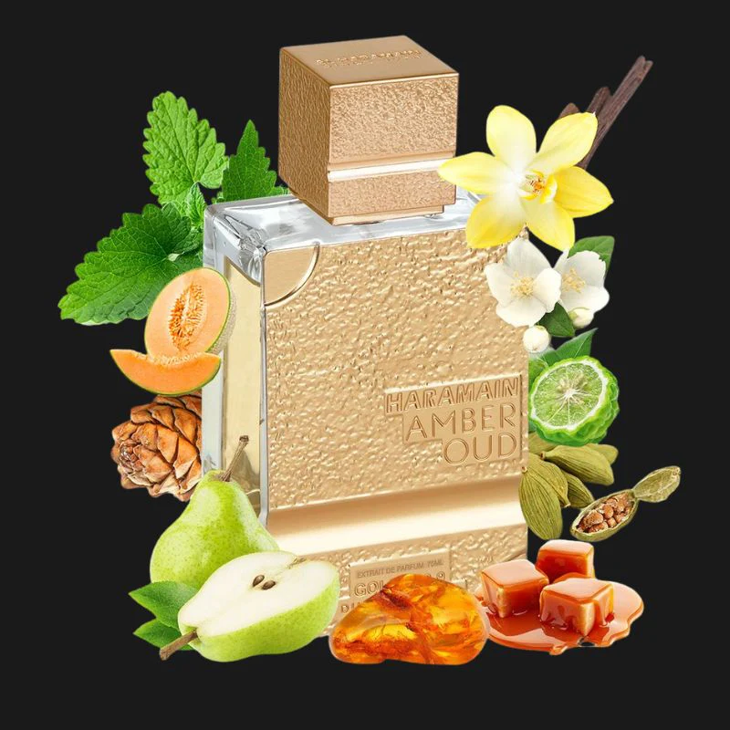 Amber Oud Gold 999.9 Dubai Edition – Al Haramain Extrait de Parfum Unissexo 75ml - Image 2