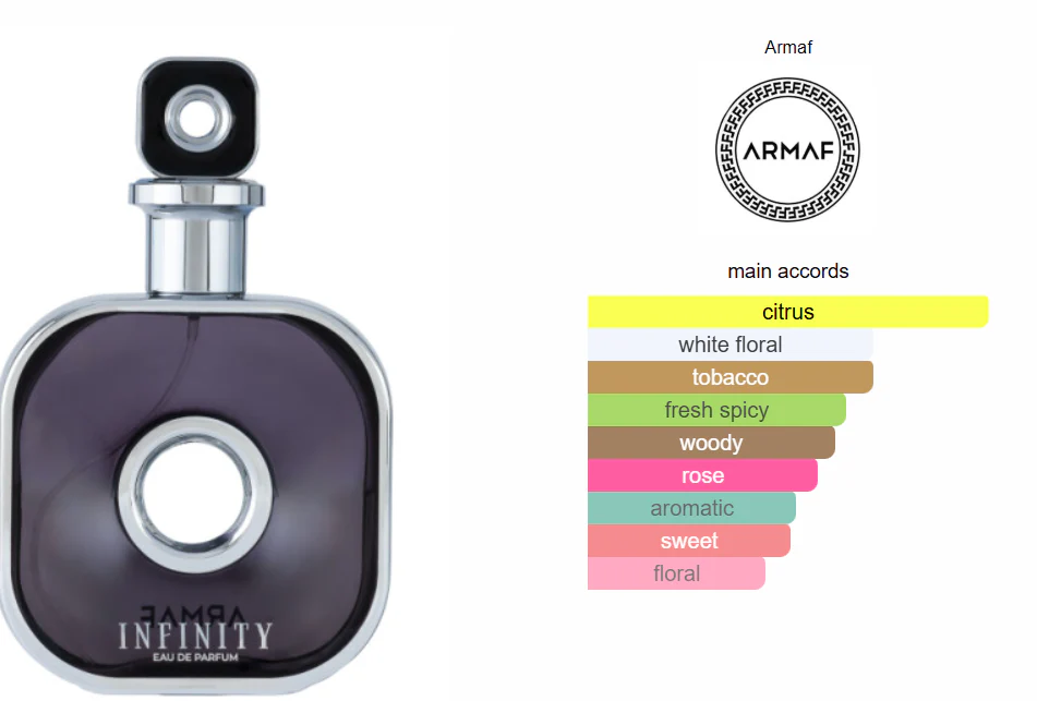Armaf - Infinity -  Eau de Parfum Masculino 100ml - Image 3
