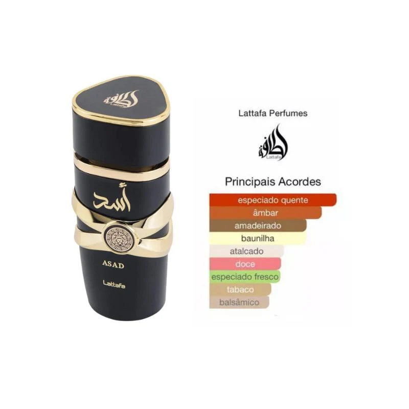 Asad Lattafa Eau de Parfum | Perfume de Luxo Oriental - Image 3