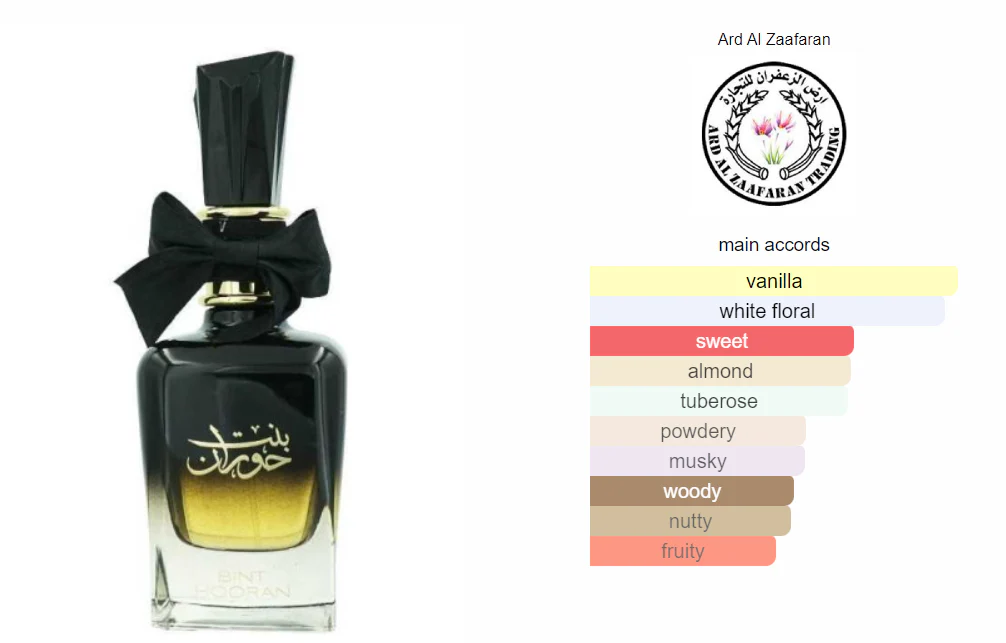 Bint Hooran: Perfume Árabe Oriental Premium | Fragrância Unissex Luxuosa - Image 3
