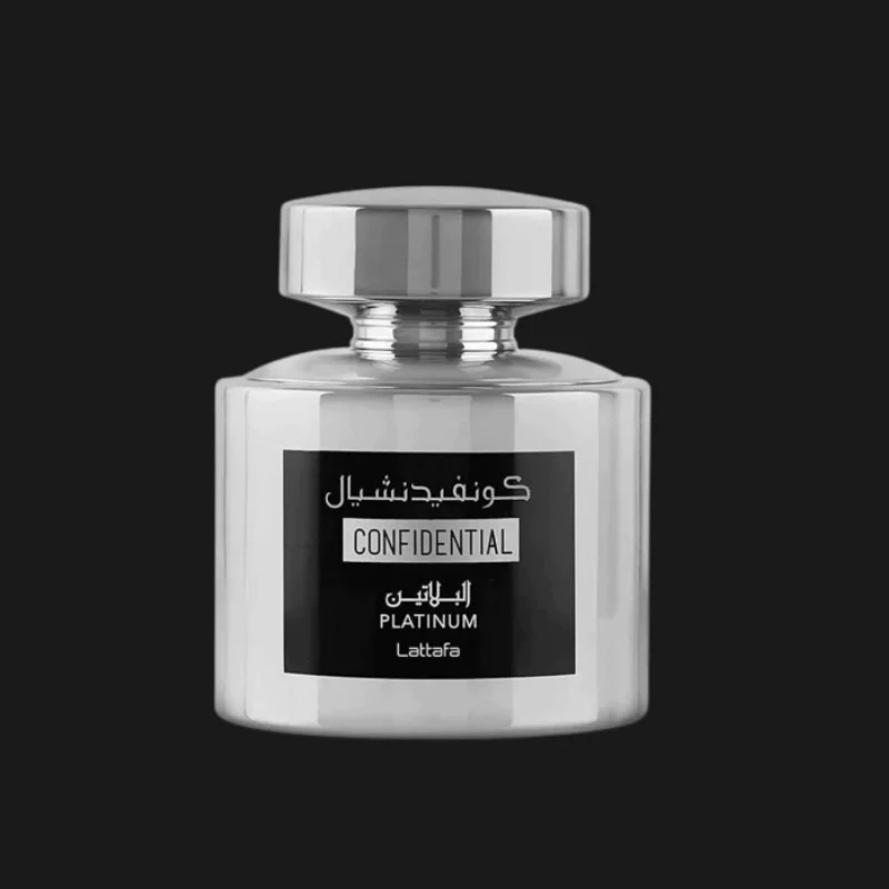Confidential Platinum - Lattafa Eau de Parfum Masculino 100ml - Image 2