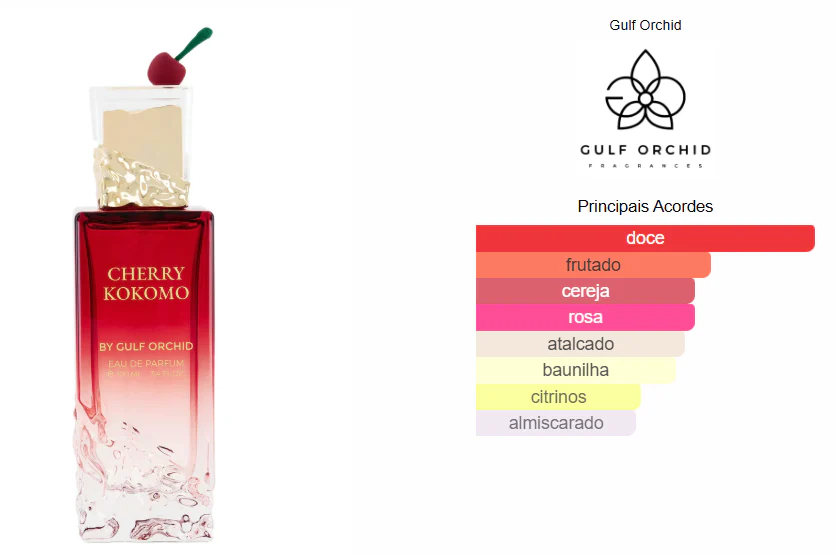 Cherry Kokomo – Gulf Orchid Eau de Parfum Unissexo 100ml - Image 3