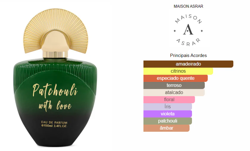 Maison Asrar Patchouli With Love Eau De Parfum 100ml - Image 3