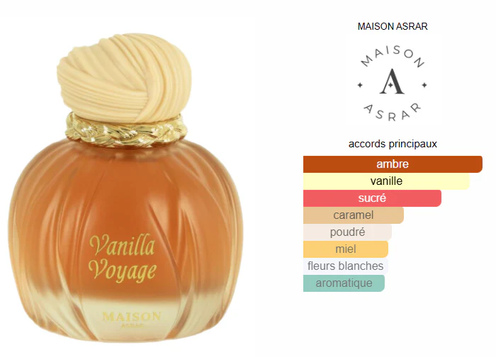 Decante Vanilla Voyage da Maison Asrar - Image 2