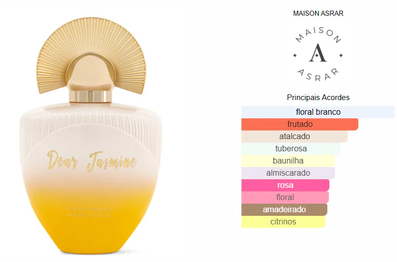 Decante Dear Jasmine - Maison Asrar Eau de Parfum Feminino - Image 3