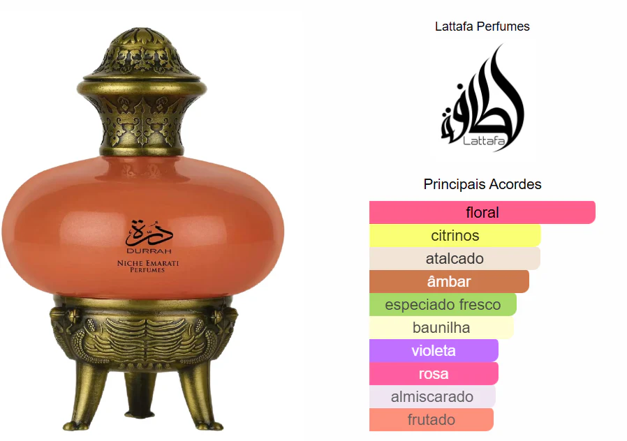 Durrah – Lattafa Eau de Parfum Unissexo 100ml - Image 3