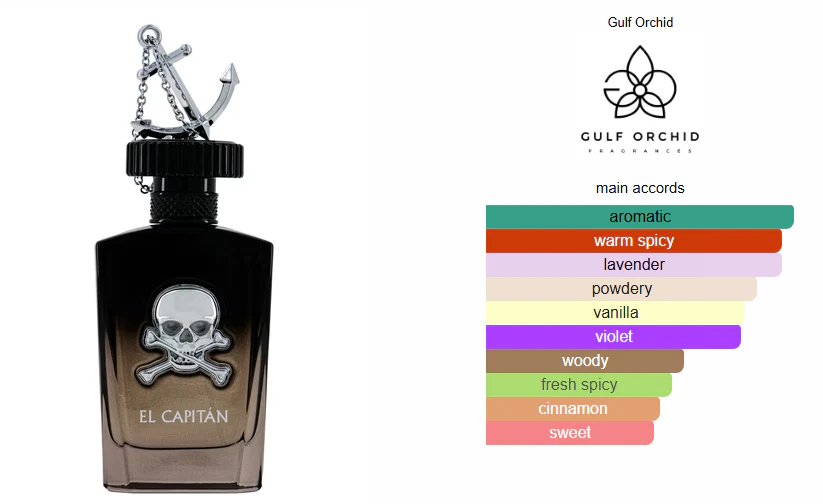 Decantes Perfume Masculino El Capitan Eau de Parfum - Image 3