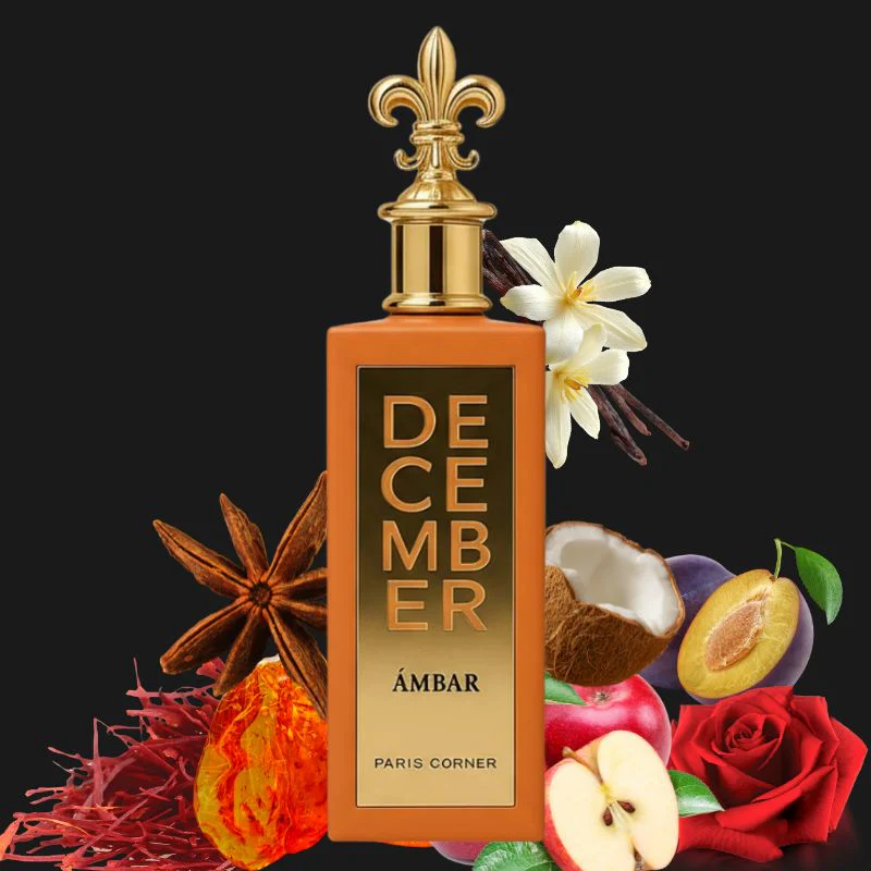 December Ambar EDP 85ml Unisex Oriental Gourmand Âmbar - Image 2