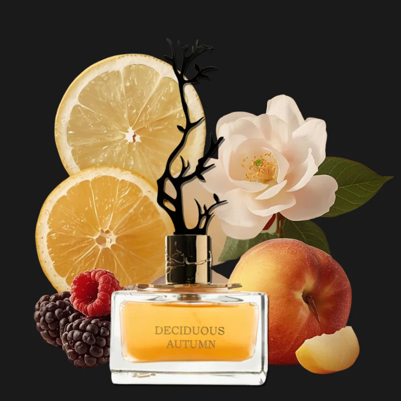 Perfume Deciduos Autumn Aurora Scents 100ml Floral Ambarado Unissexo - Image 2