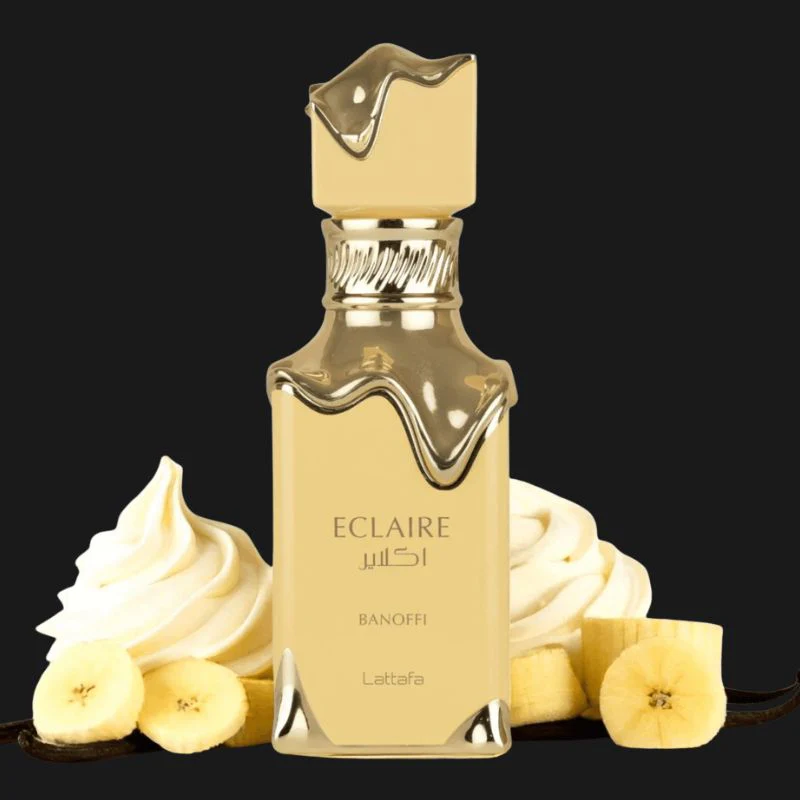 Éclaire Banana Lattafa Eau de Parfum Unissexo Gourmand 100ml - Image 2