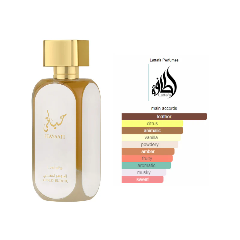 Hayaati Gold Elixir da Lattafa Perfumes | Fragrância Oriental Premium - Image 3