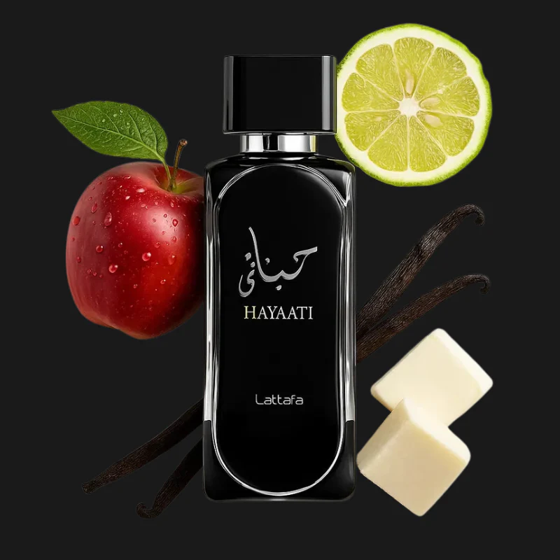 Hayaati Lattafa Eau de Parfum 100ml – Fragrância Woody Oriental Unissex - Image 2