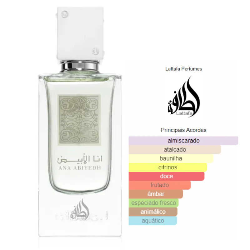 Lattafa Ana Abiyedh - Eau de Parfum Unissex Amadeirado 60ml - Image 3