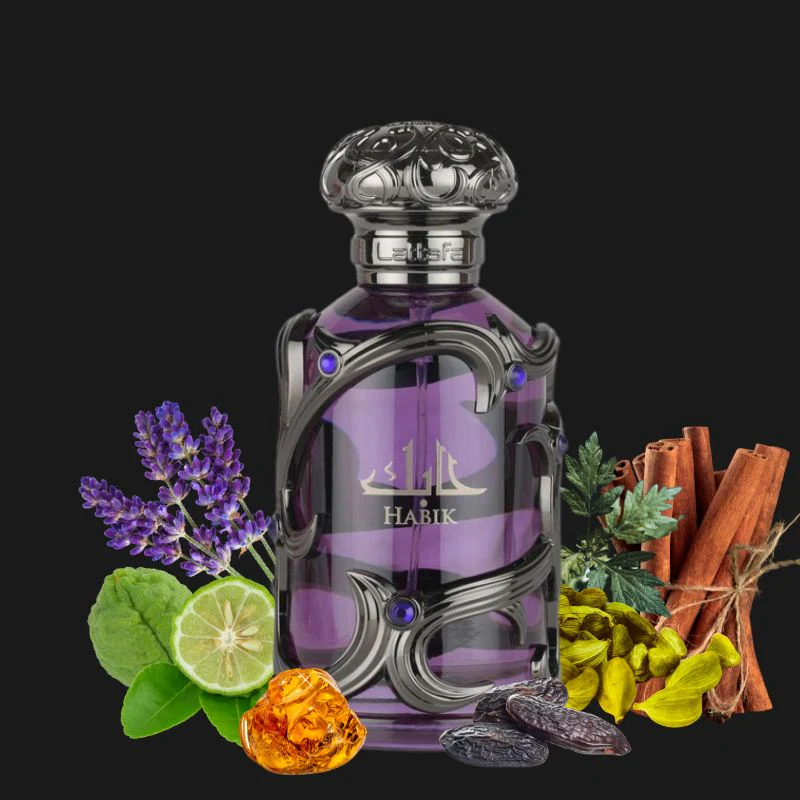 Lattafa Habik For Men Eau de Parfum 100ml Masculino Amadeirado Especiado - Image 2