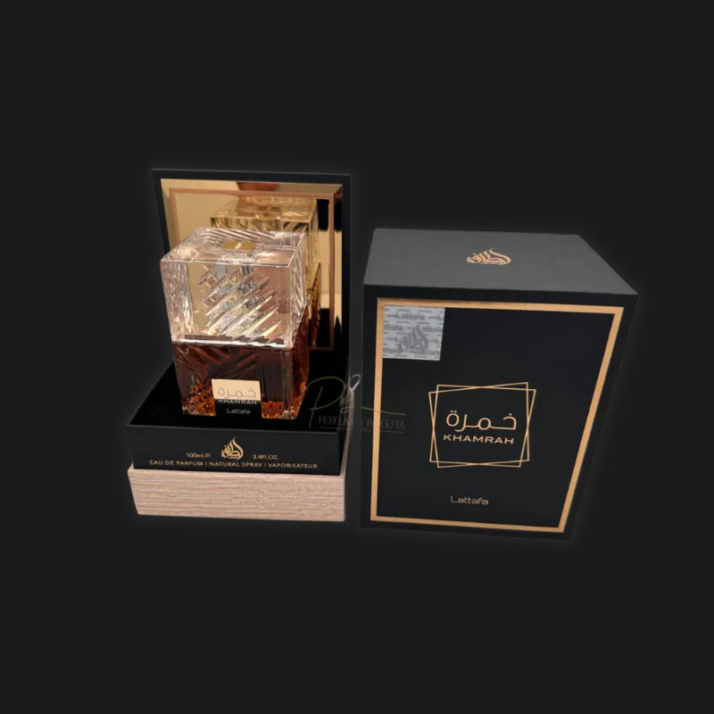 Khamrah Perfume Unissex Lattafa 100ml Eau de Parfum Oriental Especiado - Image 3