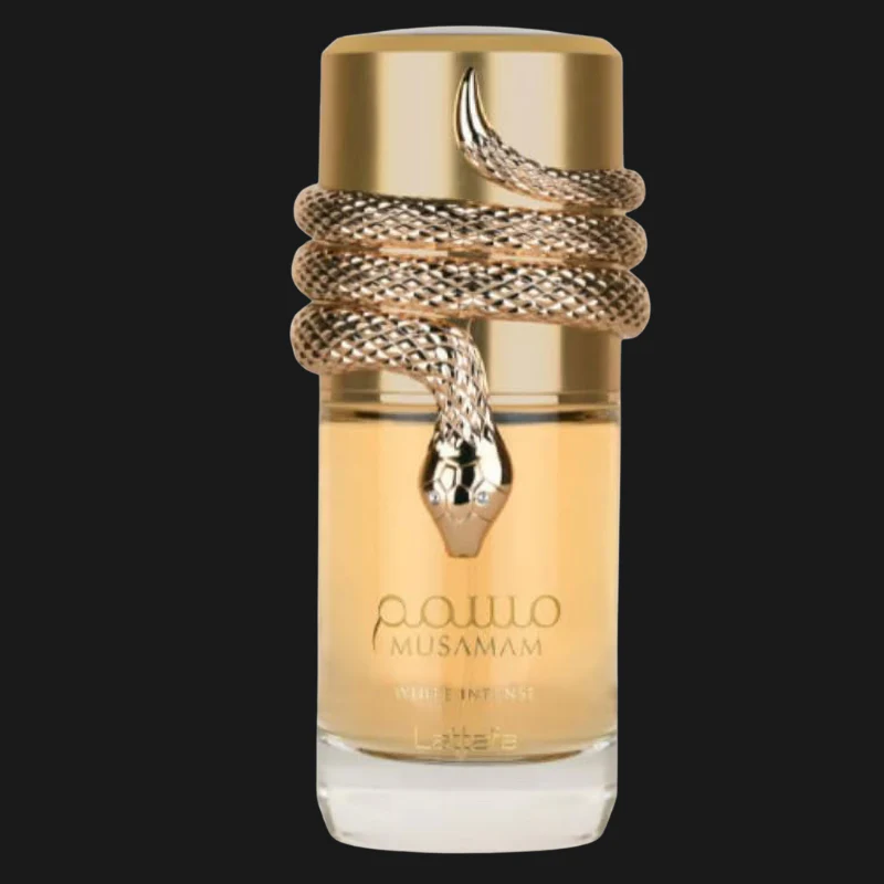 Musamam White Intense Lattafa Eau de Parfum Unissex 100ml – Perfume Amadeirado Cítrico Premium - Image 2