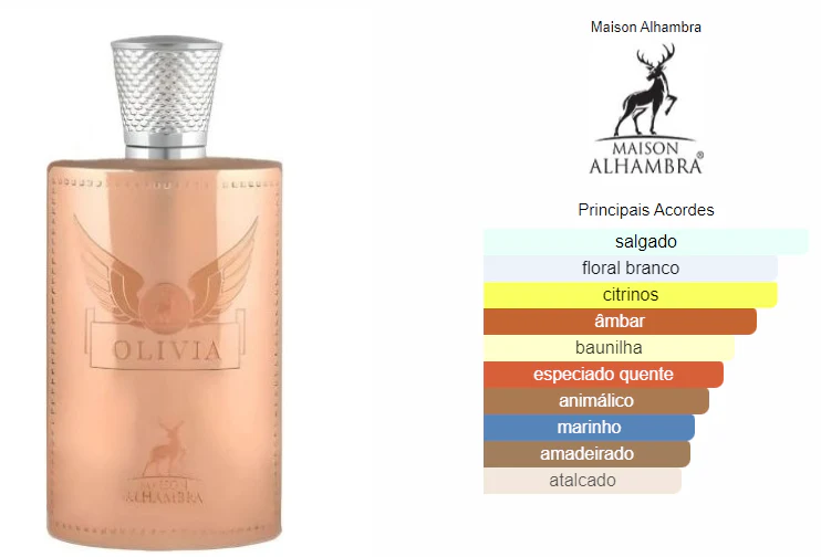 Maison Alhambra Olivia - Eau de Parfum Feminino 100ml - Image 3