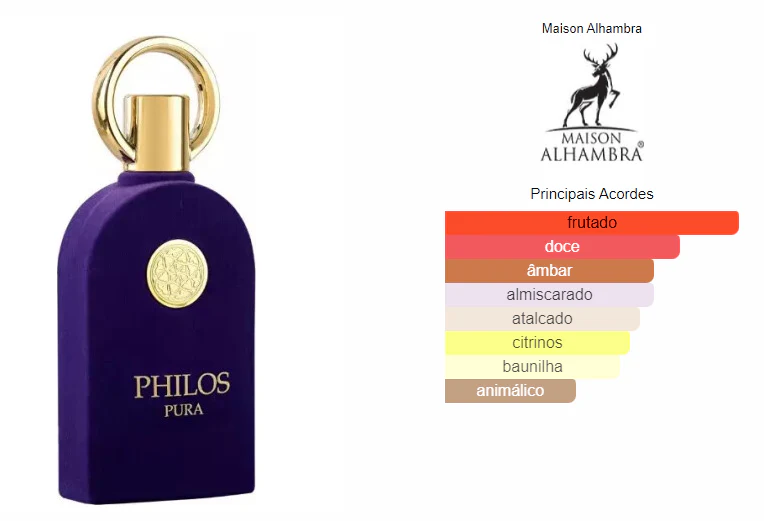 Maison Alhambra Philos Pura - Eau de Parfum Unissex 100ml - Image 3