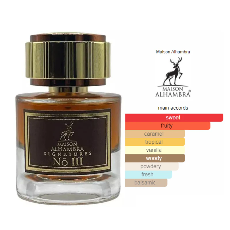 Maison Alhambra Signatures No. III - EDP Unissex 50ml - Image 3