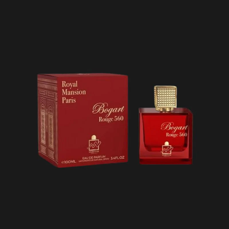 Bogart Rouge 560 - Milestone Eau de Parfum Unissex Âmbar Amadeirado 100m