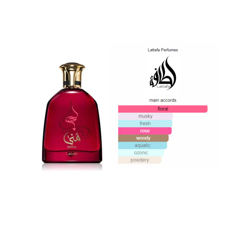 Muna by Lattafa Perfumes para Mulheres e Homens | Eau de Parfum Unissexo - Image 3