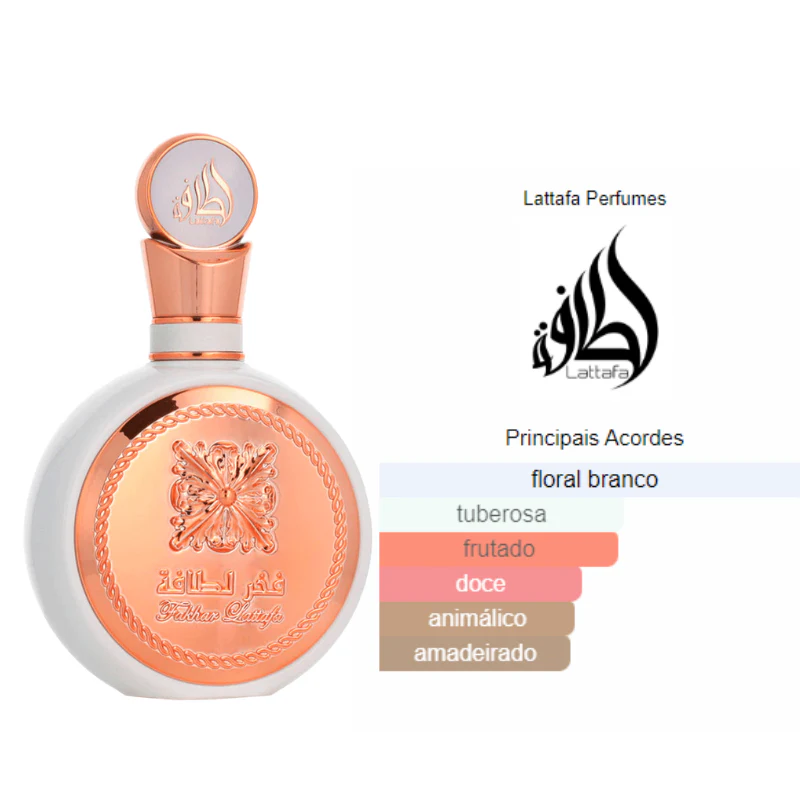 Fakhar Rose Perfume Lattafa Unissex Eau de Parfum 100ml Floral Oriental - Image 3