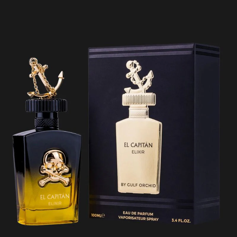 Perfume Masculino El Capitán Elixir Gulf Orchid 100ml Especiado Moderno - Image 2
