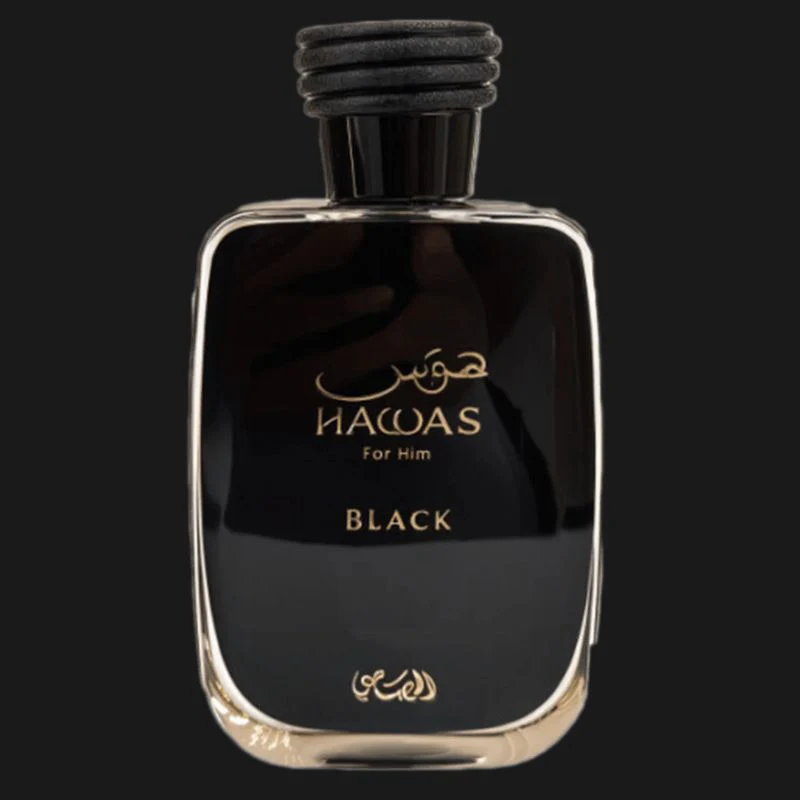 Perfume Masculino Rasasi Hawas Black EDP 100ml Amadeirado Moderno - Image 2