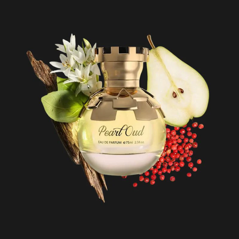 Pearl Oud Eau de Parfum  Ahmed Al Maghribi  Floral Oriental com Oud e Âmbar - Image 2