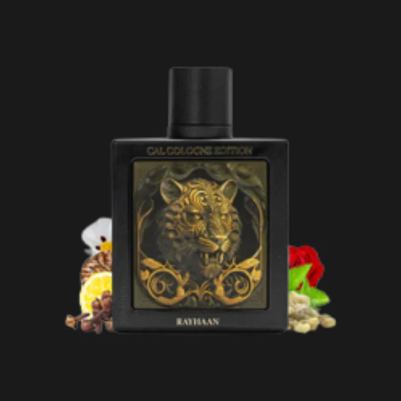 Rayhaan Tiger 100ml extrait amadeirado especiado masculino - Image 2