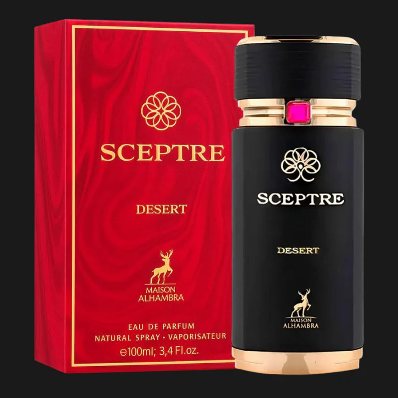 Sceptre Desert Eau de Parfum Unissex 100ml Maison Alhambra Original