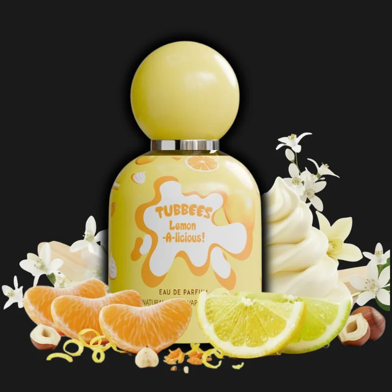 Tubbees - Lemon A-Licious - Eau de Parfum Unissexo 50ml - Image 2