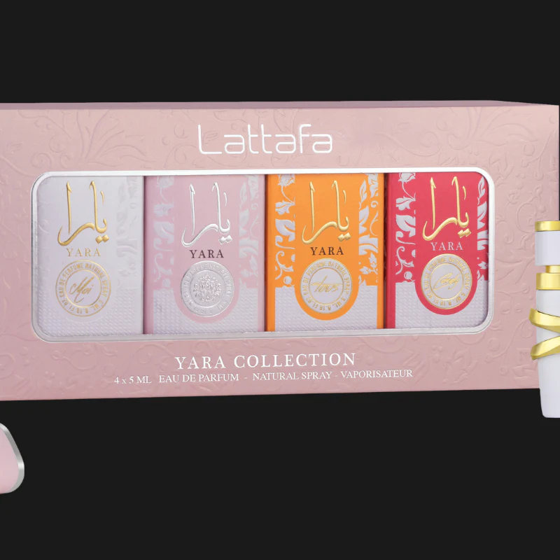 Yara 5ml Collection Lattafa – Coffret Miniaturas Gold Scents - Image 2